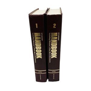 Student Handbook Encyclopedias Volume 1 and 2 Hardcover Southwestern